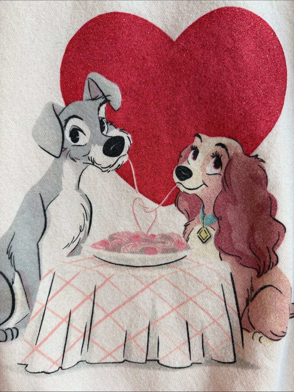 Cotton On Kids • Disney "Lady and the Tramp" Pullover Sweatshirt